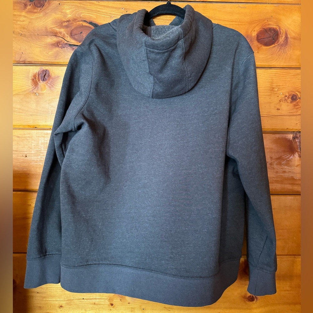 NWOT Carhartt Rain Defender pull-over midweight hoodie.  Dark gray. Size 1x. - Picture 2 of 5